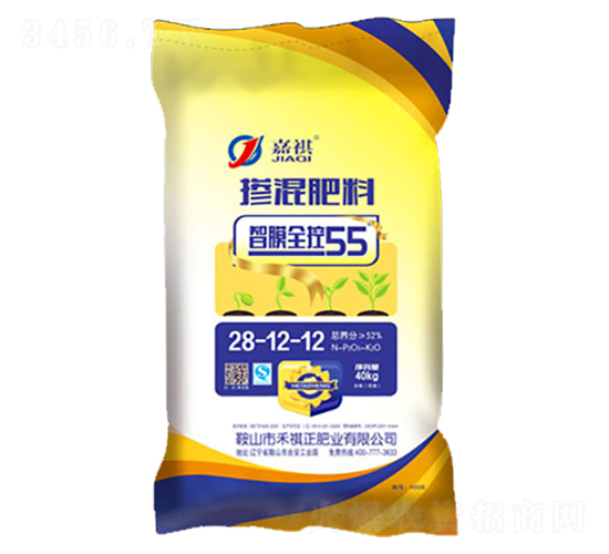 摻混肥料28-12-12-智膜全控55-嘉祺-禾祺正肥業(yè)