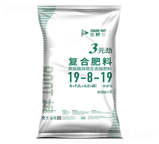 3元勁復合肥料19-8-19-三顆優-佳瑪馳