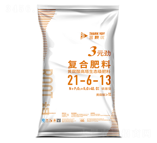 3元勁復合肥料21-6-13-三顆優-佳瑪馳