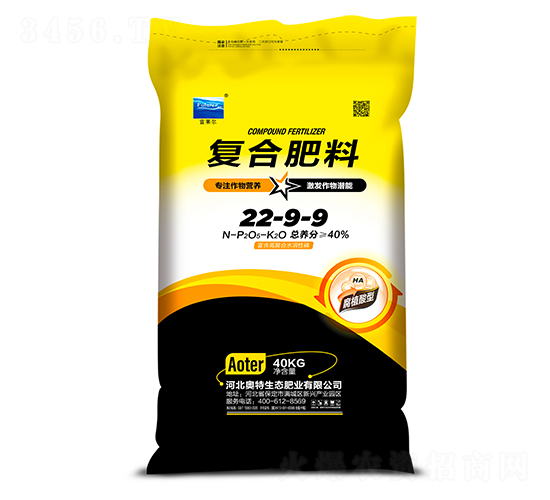 腐植酸型復合肥料22-9-9-富萊爾-奧特生態(tài)