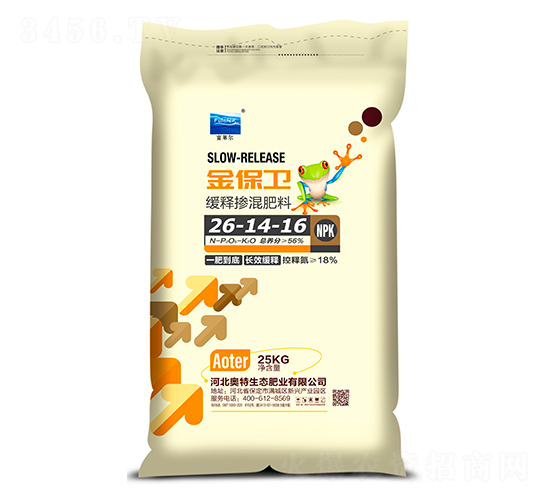 金保衛緩釋摻混肥料26-14-16-富萊爾-奧特生態