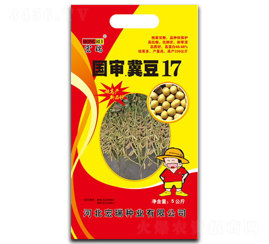 國審冀豆17-大豆種子-宏瑞種業
