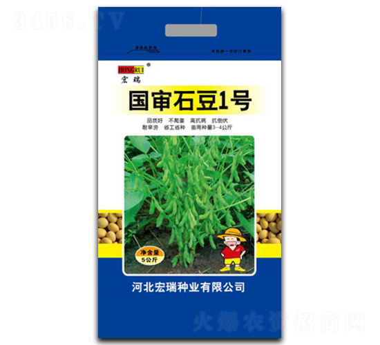 國審石豆1號-大豆種子-宏瑞種業