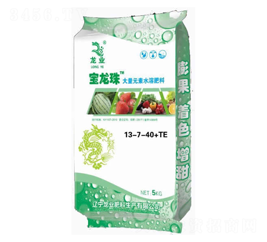 寶龍珠大量元素水溶肥料13-7-40+TE-龍業肥料