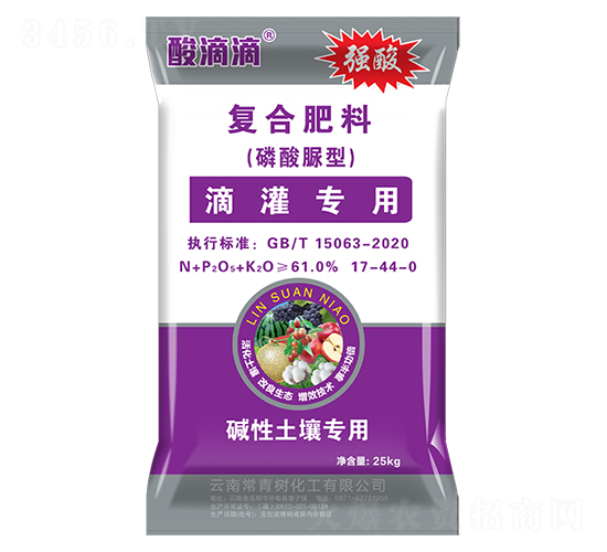 磷酸脲型復合肥料-酸滴滴-常青樹化工