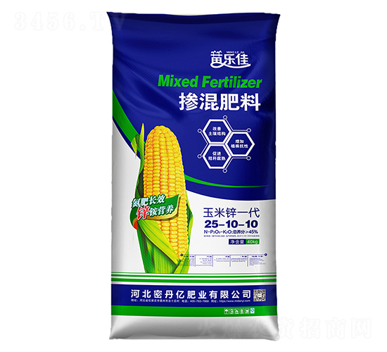 摻混肥料25-10-10-玉米鋅一代-密丹億