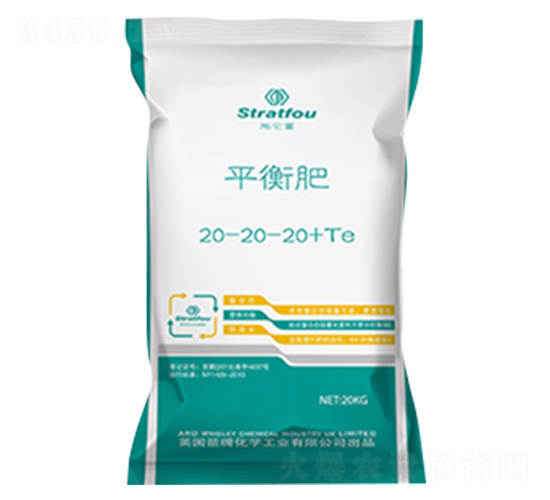 平衡型大量元素水溶肥料肥20-20-20+TE-佳世達肥業
