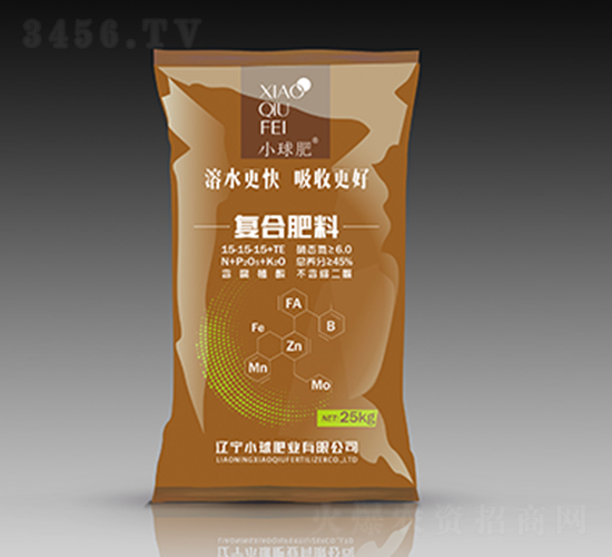 腐殖酸型復合肥料15-15-15+TE-小球肥