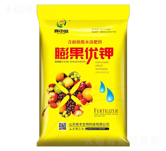 含腐植酸水溶肥料-膨果優鉀（黃）-賽中盛-秾豐生物