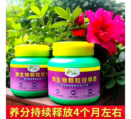 微生物顆粒控釋肥-花懂得