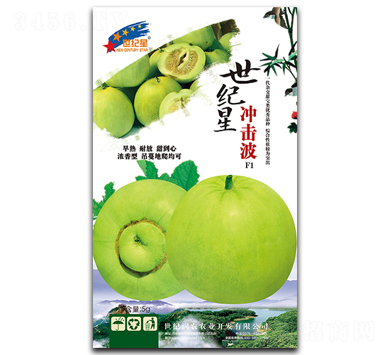 世紀(jì)星沖擊波-甜瓜種子-華一種業(yè)