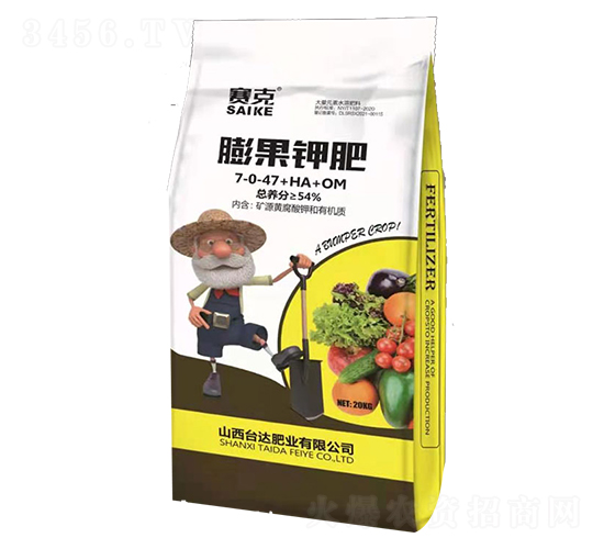 膨果鉀肥7-0-47+HA+OM-賽克-臺達肥業