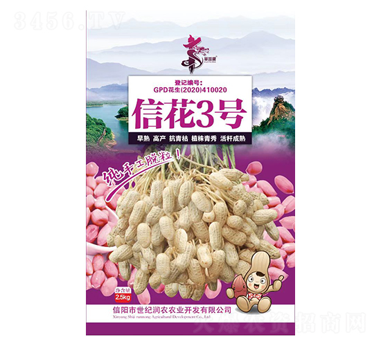 信花3號-花生種子-華一種業