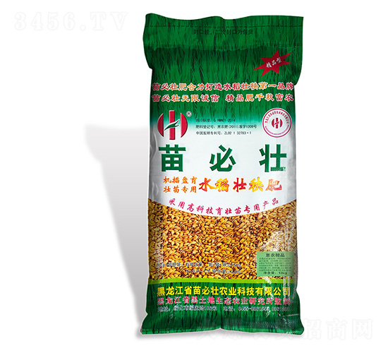 機(jī)插盤(pán)育壯苗專用水稻壯秧肥-苗必壯