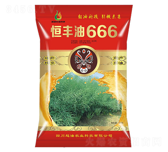 油菜種子-恒豐油666-超油農業