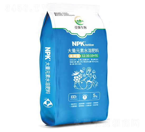 高磷型大量元素水溶肥料12-30-10+TE-季季旺生物-壹馨生物