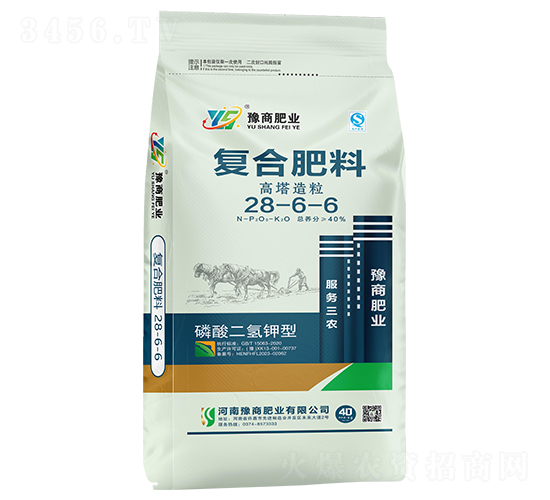 高塔造粒復合肥料28-6-6-豫商肥業