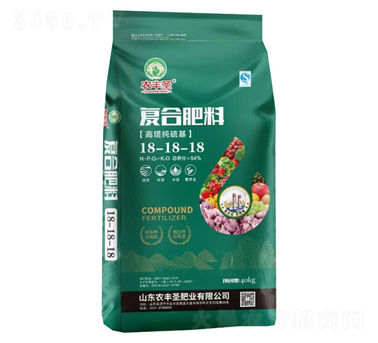 高塔純硫基復合肥料18-18-18-農豐圣