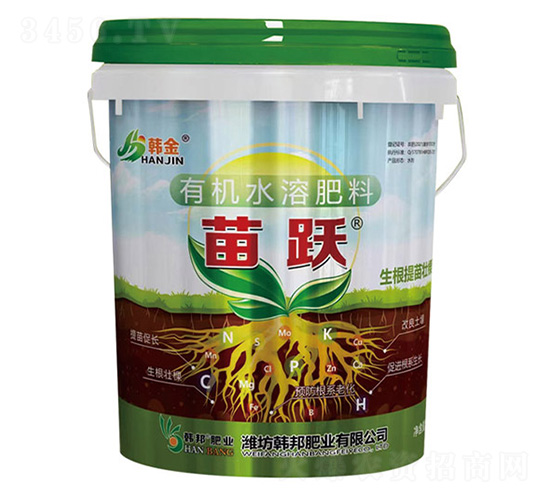 生根提苗壯棵型有機水溶肥料-苗躍-韓金-韓邦肥業