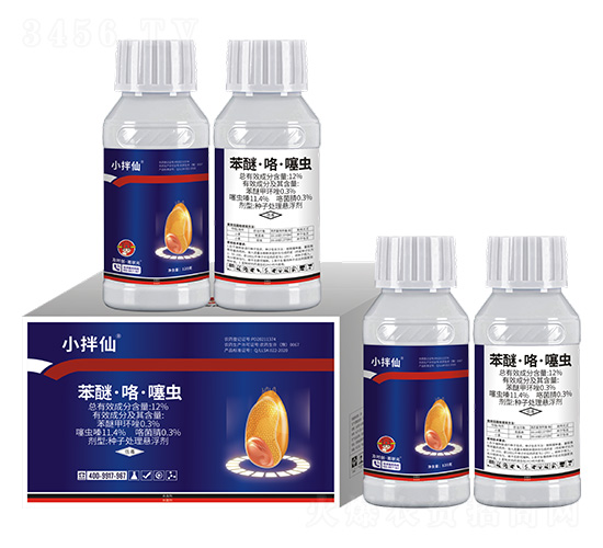 12%苯醚·咯·噻蟲種子處理懸浮劑-小拌仙-及時雨