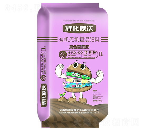 輝化底沃有機無機復混肥料15-5-10-博德家輝