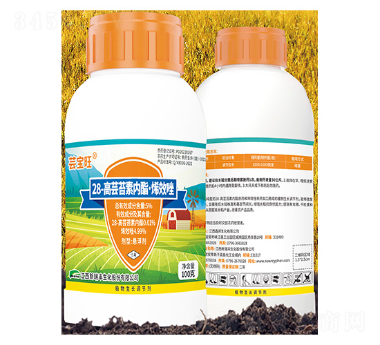 5%28-高蕓苔素內酯·烯效唑懸浮劑-蕓寶旺-金必豐