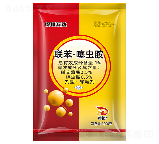 1%聯(lián)苯·噻蟲胺顆粒劑-得恒萬達(dá)