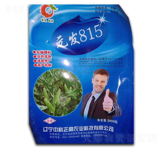 元發815（3800粒）-玉米種子-中科正高