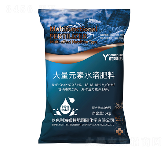 大量元素水溶肥料18-18-18+1MgO+ME-優(yōu)姆諾-天地綠