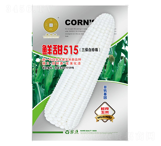 鮮甜515（三保白珍珠）-玉米種子-華為種業