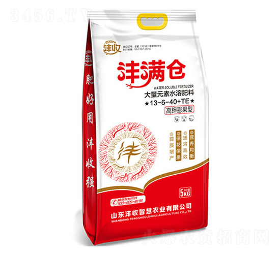 高鉀膨果型大量元素水溶肥13-6-40+TE-灃滿倉-灃收