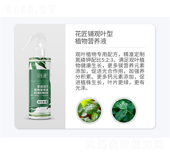花匠鋪觀葉型植物營養(yǎng)液-百鎂