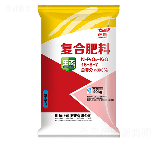 40kg復合肥料15-8-7-正道-祥云農業