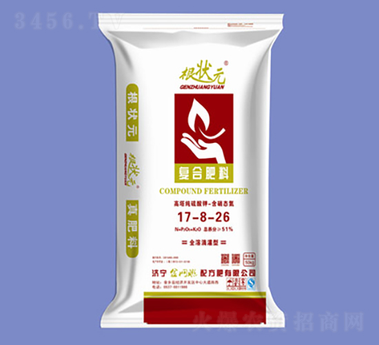 高塔純硫基復(fù)合肥料17-8-26-根狀元-地三奇