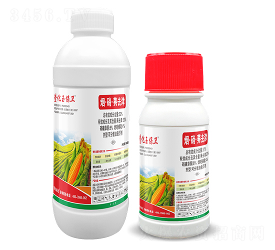 32%煙·硝·莠去津可分散油懸浮劑-萱化玉保衛-萱化威遠