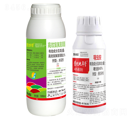 2.5%高效氯氟氰菊酯水乳劑+48%噻蟲胺懸浮劑-萱化威遠(yuǎn)