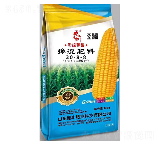 控釋型摻混肥料30-8-8-楊二郎-地豐肥業