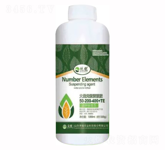 1300g高鉀膨果型大量元素清液肥50-200-400+TE-悅能-榮耀農(nóng)業(yè)