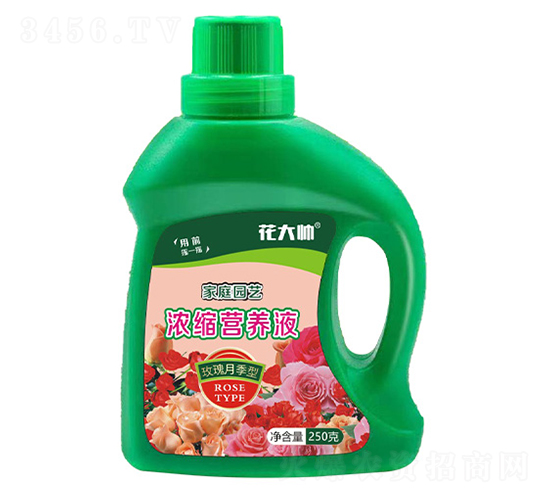 玫瑰月季型濃縮營養液-花大帥-綠沃肥業