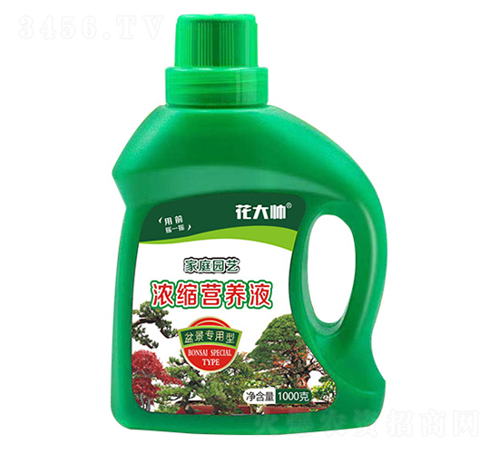 盆景專用型濃縮營養液-花大帥-綠沃肥業