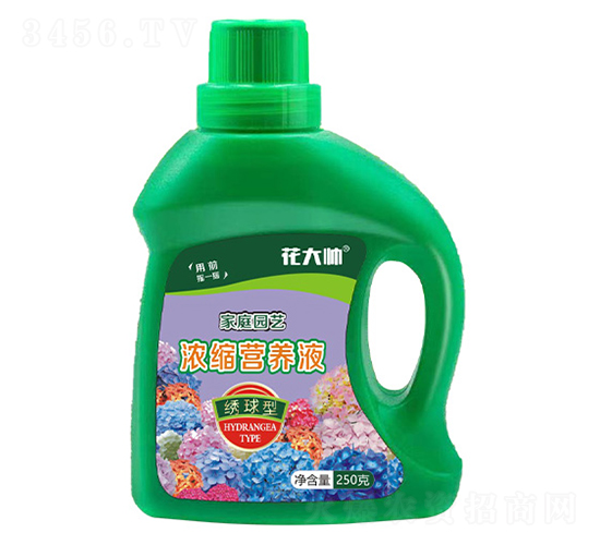 繡球型濃縮營養液-花大帥-綠沃肥業