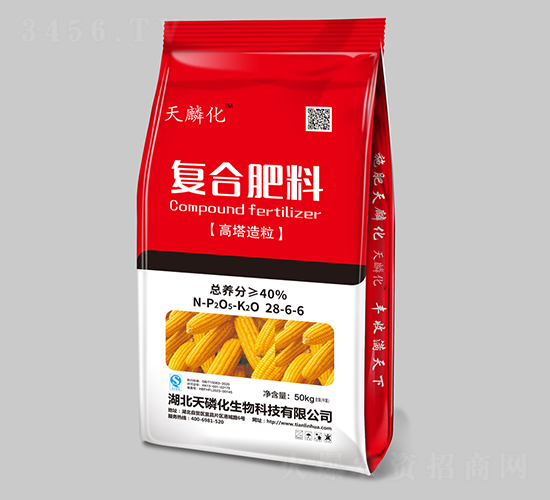 高塔造粒復合肥料28-6-6-天磷化
