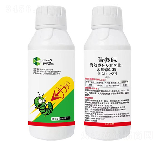 0.3%苦參堿水劑（500ml）-神農治-趣農農業