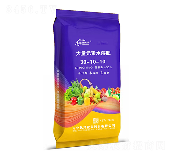 大量元素水溶肥30-10-10-鑫施爾豐-億洋肥業