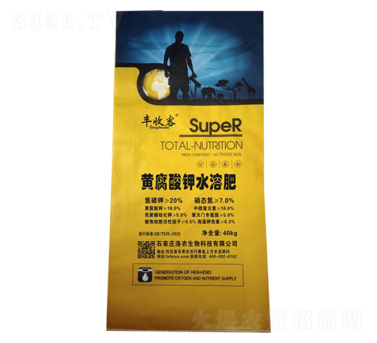 黃腐酸鉀水溶肥-豐收客-洛農生物