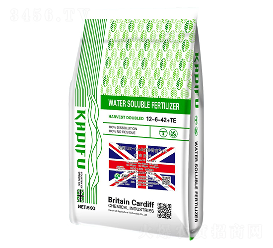 è‹±åœ‹UK-Cardiffå€å¾—ç•3è™Ÿæ°´æº¶è‚¥æ–™12-6-42+TE-å¡è¿ªå¤«