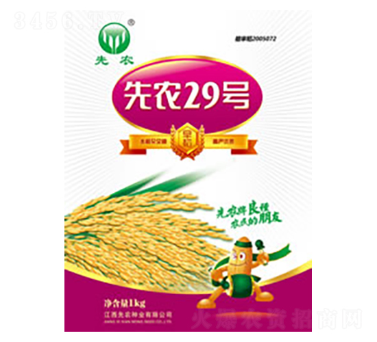 先農29號-水稻種子-先農種業