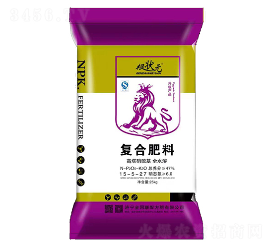 高塔硝硫基全水溶復合肥料15-5-27-根狀元-金網聯