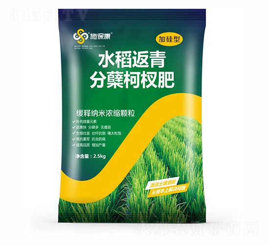加硅型水稻返青分蘗柯杈肥-施保康
