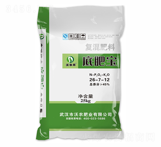 復混肥料26-7-12-底肥寶-沃農肥業